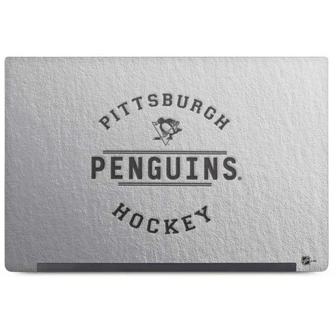NHL Pittsburgh Penguins Black Text Dell Latitude Skin