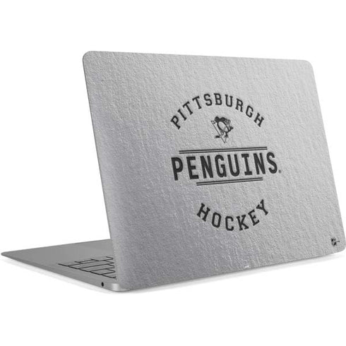 NHL Pittsburgh Penguins Black Text Apple MacBook Air Skin
