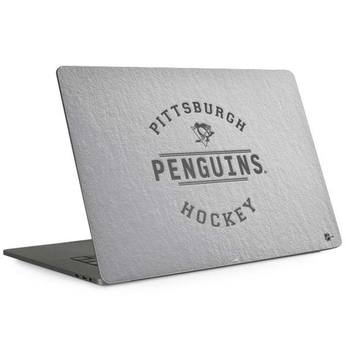 NHL Pittsburgh Penguins Black Text MacBook Skins