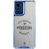 NHL Pittsburgh Penguins Black Text Moto G 5G (2024) Clear Case