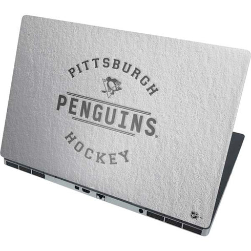 NHL Pittsburgh Penguins Black Text Dell Precision Skin