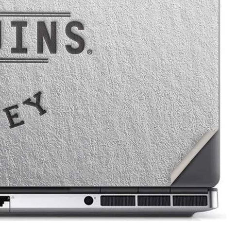 NHL Pittsburgh Penguins Black Text Dell Precision Skin