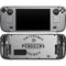 NHL Pittsburgh Penguins Black Text Steam Deck Handheld Gaming Computer OLED Skin