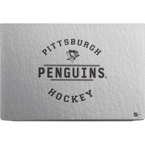 NHL Pittsburgh Penguins Black Text Dell XPS Skin