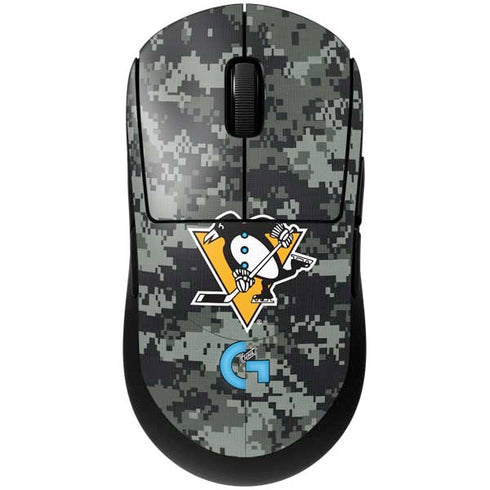 NHL Pittsburgh Penguins Camo G Pro Wireless Gaming Mouse Skin