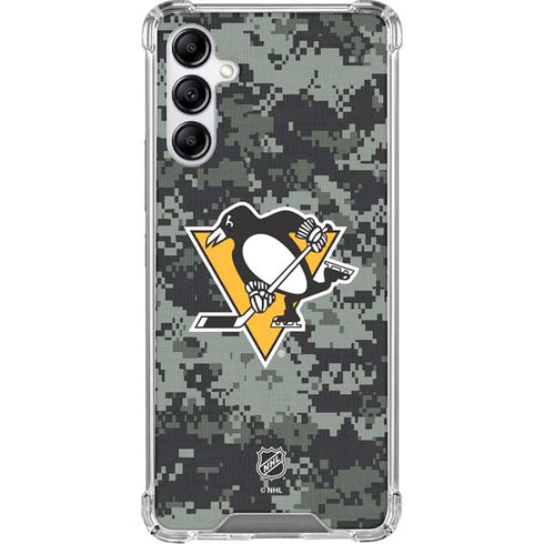 NHL Pittsburgh Penguins Camo Gabb Phone 4 Clear Case
