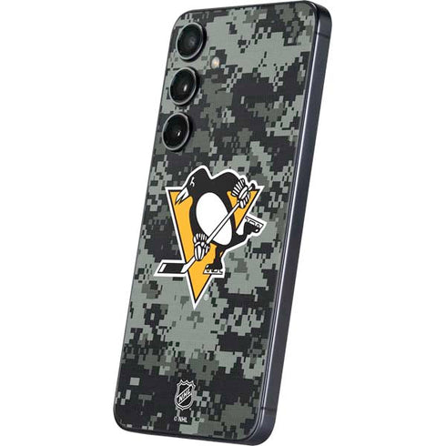 NHL Pittsburgh Penguins Camo Galaxy A16 5G Skin