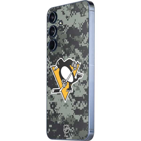 NHL Pittsburgh Penguins Camo Galaxy A35 5G Skin