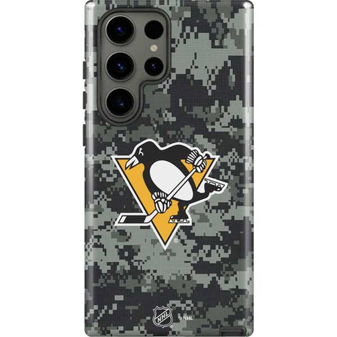 NHL Pittsburgh Penguins Camo Galaxy S23 Ultra Pro Case