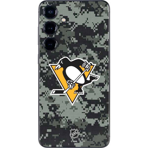 NHL Pittsburgh Penguins Camo Galaxy S24 Plus Skin