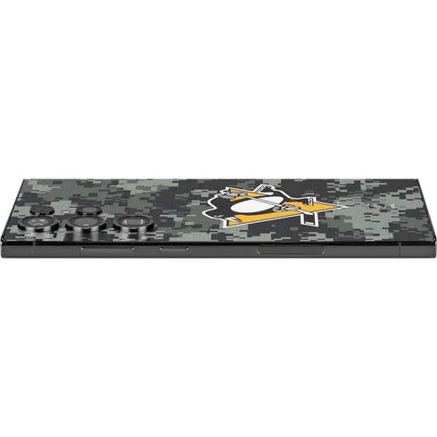 NHL Pittsburgh Penguins Camo Galaxy S25 Ultra Skin