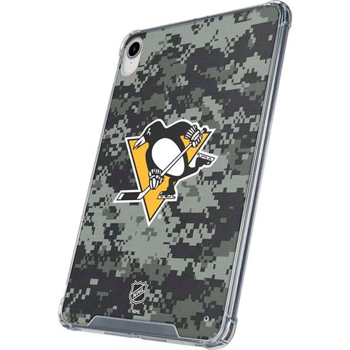 NHL Pittsburgh Penguins Camo iPad 11th Gen (2025) Clear Case
