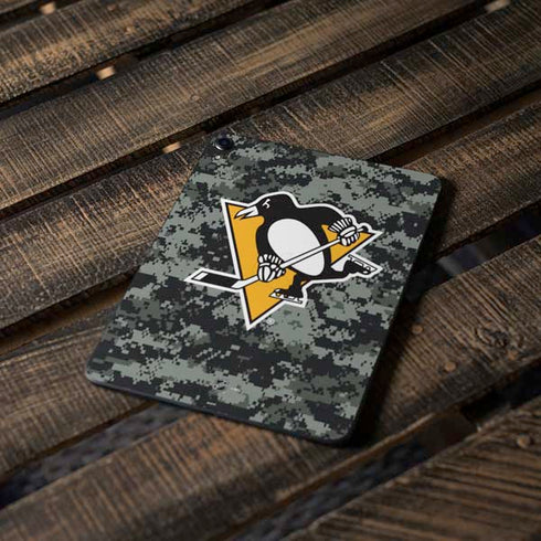 NHL Pittsburgh Penguins Camo Apple iPad Pro Skin