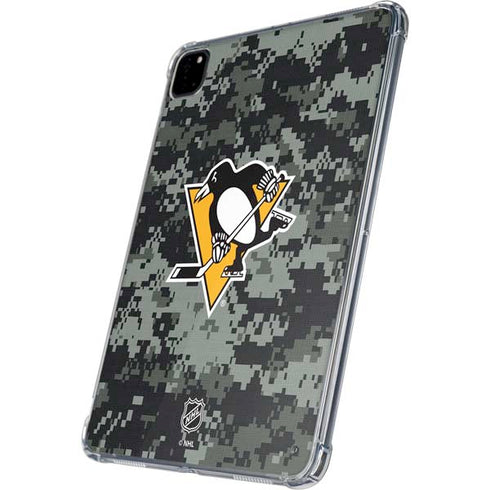 NHL Pittsburgh Penguins Camo iPad Pro 11in (2024) Clear Case
