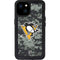 NHL Pittsburgh Penguins Camo iPhone 15 Plus Waterproof Case