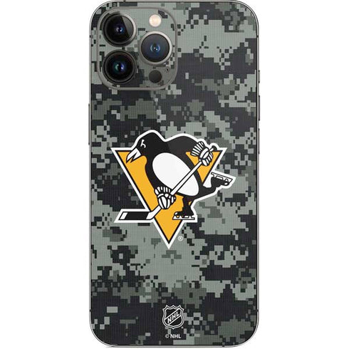 NHL Pittsburgh Penguins Camo iPhone 15 Pro Max Skin