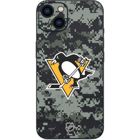 NHL Pittsburgh Penguins Camo iPhone 15 Skin