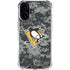 NHL Pittsburgh Penguins Camo iPhone 16 Clear Case