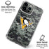 NHL Pittsburgh Penguins Camo iPhone 16 Pro Clear Case