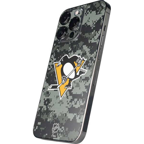 NHL Pittsburgh Penguins Camo iPhone 16 Pro Skin