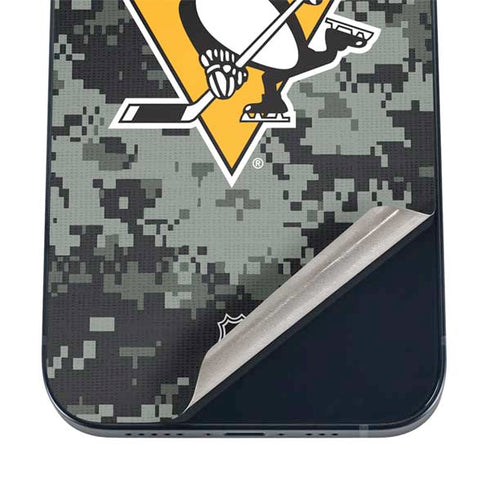 NHL Pittsburgh Penguins Camo iPhone 16 Skin