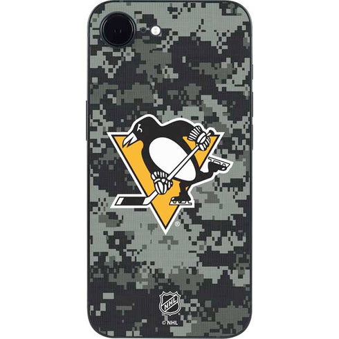 NHL Pittsburgh Penguins Camo iPhone 16e Skin