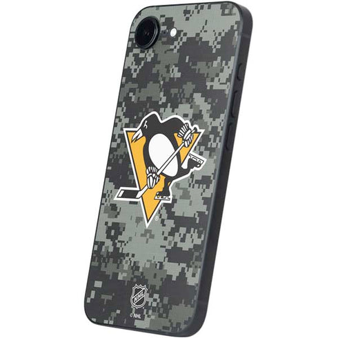 NHL Pittsburgh Penguins Camo iPhone 16e Skin