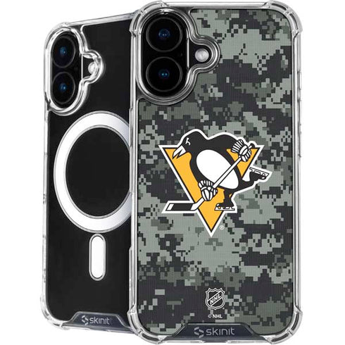 NHL Pittsburgh Penguins Camo iPhone 17 MagSafe Case