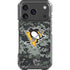 NHL Pittsburgh Penguins Camo iPhone 18 Pro Clear Case