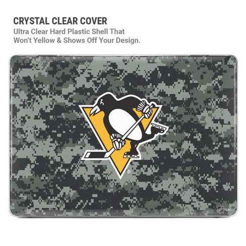 NHL Pittsburgh Penguins Camo MacBook Pro 14in (2021-24) Case plus Skin