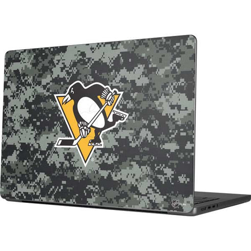 NHL Pittsburgh Penguins Camo Apple MacBook Pro 14-inch Skin