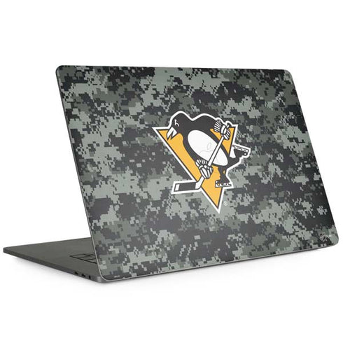 NHL Pittsburgh Penguins Camo MacBook Skins