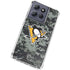 NHL Pittsburgh Penguins Camo Moto G Play 5G (2025) Clear Case