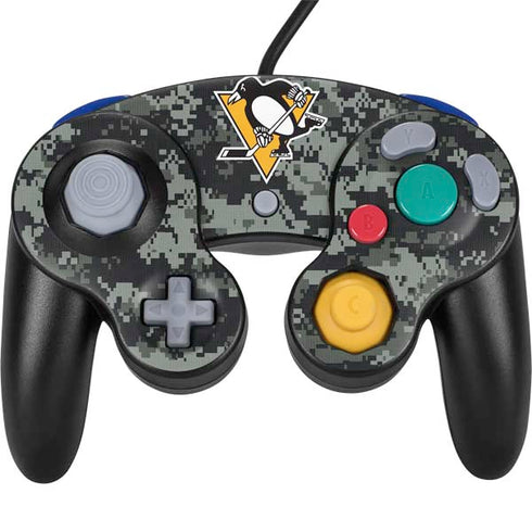 NHL Pittsburgh Penguins Camo Nintendo Skins
