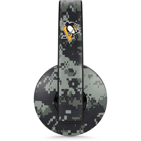 NHL Pittsburgh Penguins Camo PlayStation 4 Gold Wireless Headset Skin
