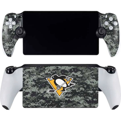 NHL Pittsburgh Penguins Camo PlayStation Portal Remote Player Skin