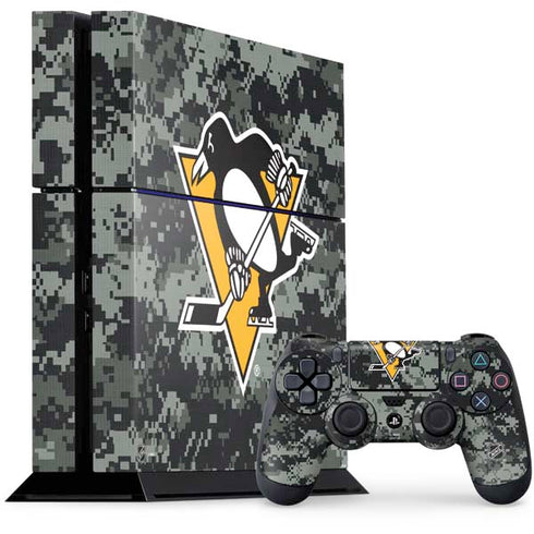 NHL Pittsburgh Penguins Camo PlayStation PS4 Skins