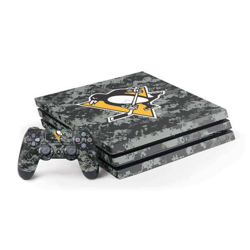 NHL Pittsburgh Penguins Camo PlayStation PS4 Skins