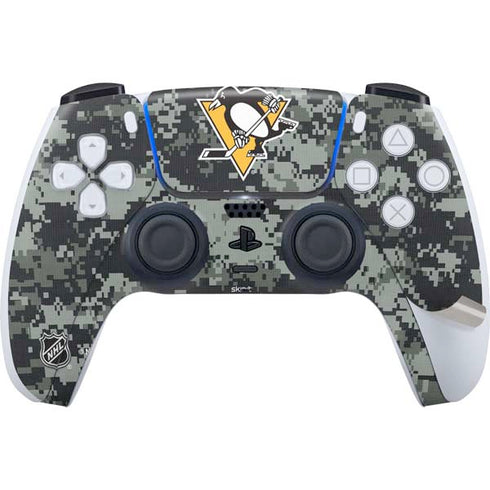 NHL Pittsburgh Penguins Camo PS5 Pro Bundle Skin