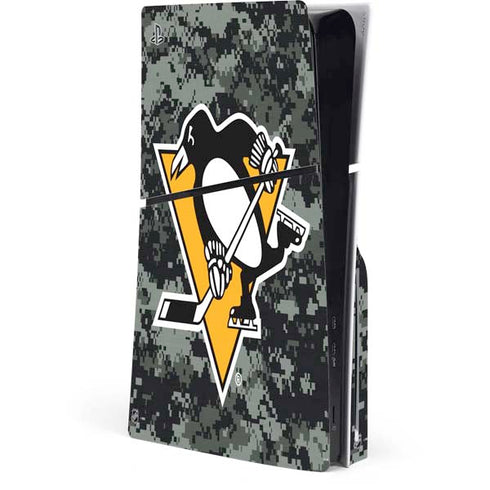 NHL Pittsburgh Penguins Camo PlayStation PS5 Skins