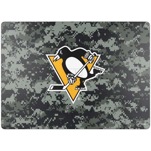 NHL Pittsburgh Penguins Camo Surface Laptop 7 13.8in Skin