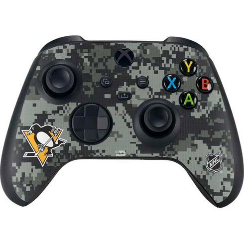 NHL Pittsburgh Penguins Camo XBox Series X Digital Edition Bundle Skin