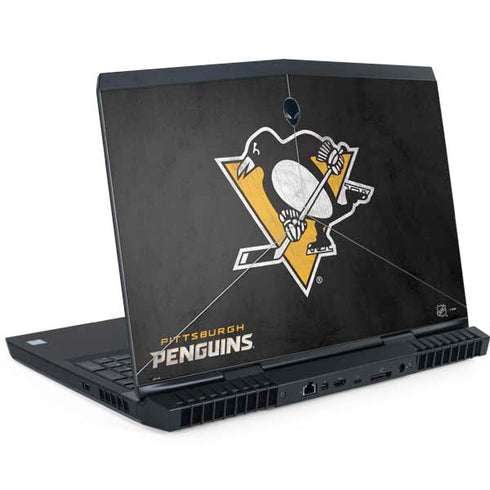NHL Pittsburgh Penguins Distressed Dell Alienware Skin