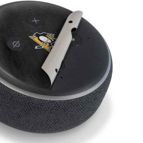 NHL Pittsburgh Penguins Distressed Amazon Echo Dot Skin