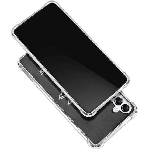 NHL Pittsburgh Penguins Distressed Galaxy A16 5G Clear Case