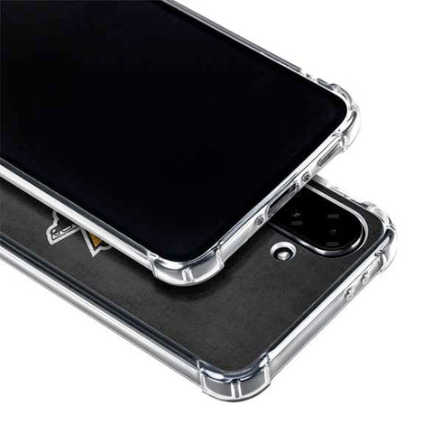 NHL Pittsburgh Penguins Distressed Galaxy A36 5G Clear Case