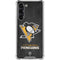 NHL Pittsburgh Penguins Distressed Galaxy S24 FE Clear Case