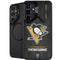 NHL Pittsburgh Penguins Distressed Galaxy S24 FE Kickstand Case