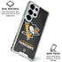 NHL Pittsburgh Penguins Distressed Galaxy S26 Ultra Clear Case