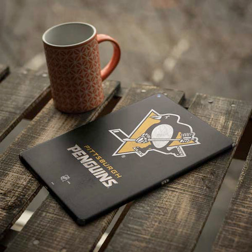 NHL Pittsburgh Penguins Distressed iPad Skins